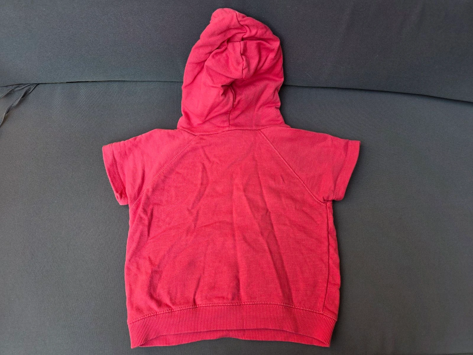 Moletom com capuz de mangas curtas Zara – photo 3